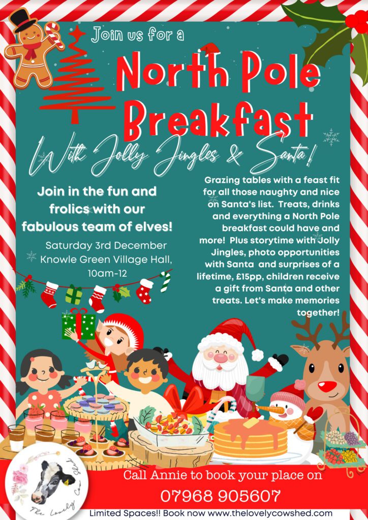 The Lovely Cow Shed - Christmas North Pole Breakfast