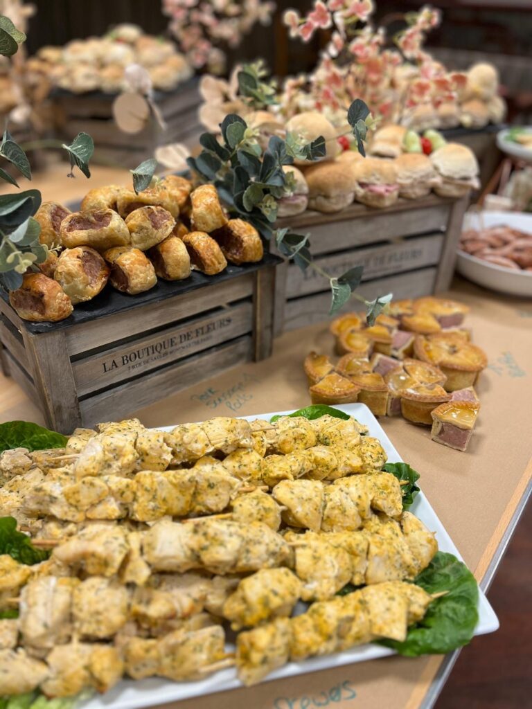 Rowles Butcher's King Sized Large Chicken Kebabs with garlic and herbs served by The Lovely Cow Shed