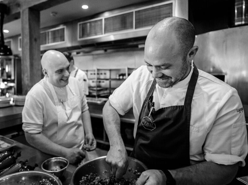 Masterchef Dan Merriman at The Lovely Cow Shed image