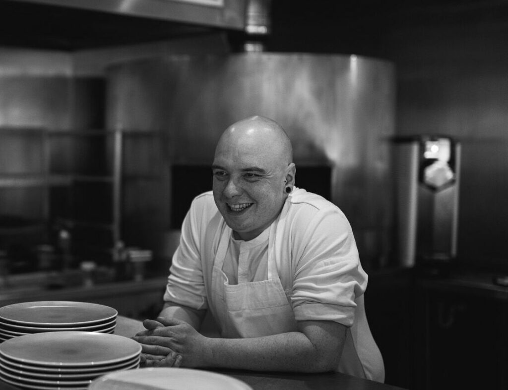 Masterchef Dan Merriman at The Lovely Cow Shed image