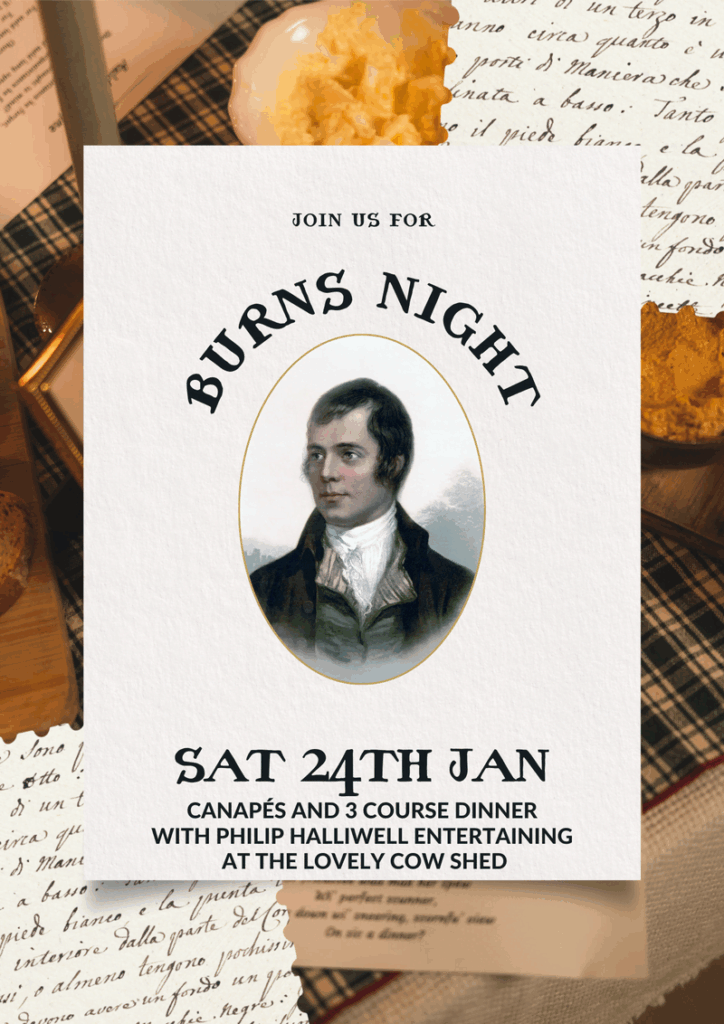 Burns Night from The Lovely Cow Shed